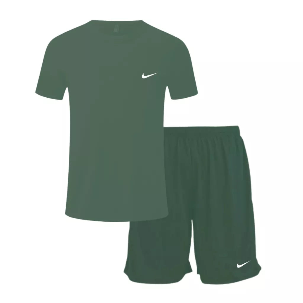Conjunto Bermuda e Camiseta Dry Fit